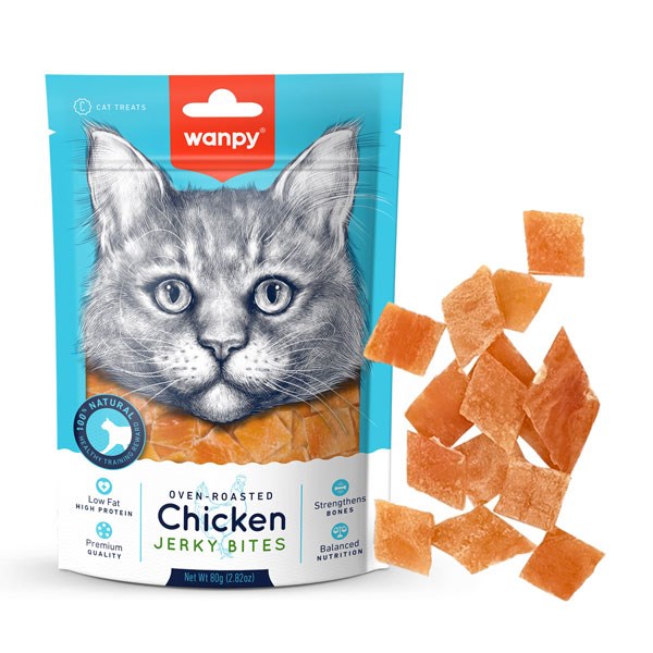 تشویقی گربه ونپی مدل Chicken Jerky Bites
